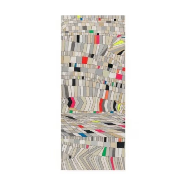 Nikki Galapon 'Hifi Grain I' Canvas Art, 8x19, Trademark Fine Art, Mfr#: WAG11538-C819GG